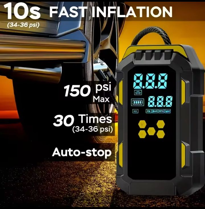 Portable jump starter