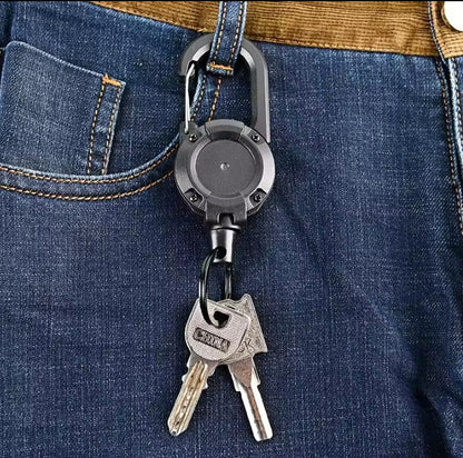 Retractable Heavy Duty Keychain