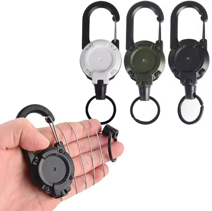 Retractable Heavy Duty Keychain